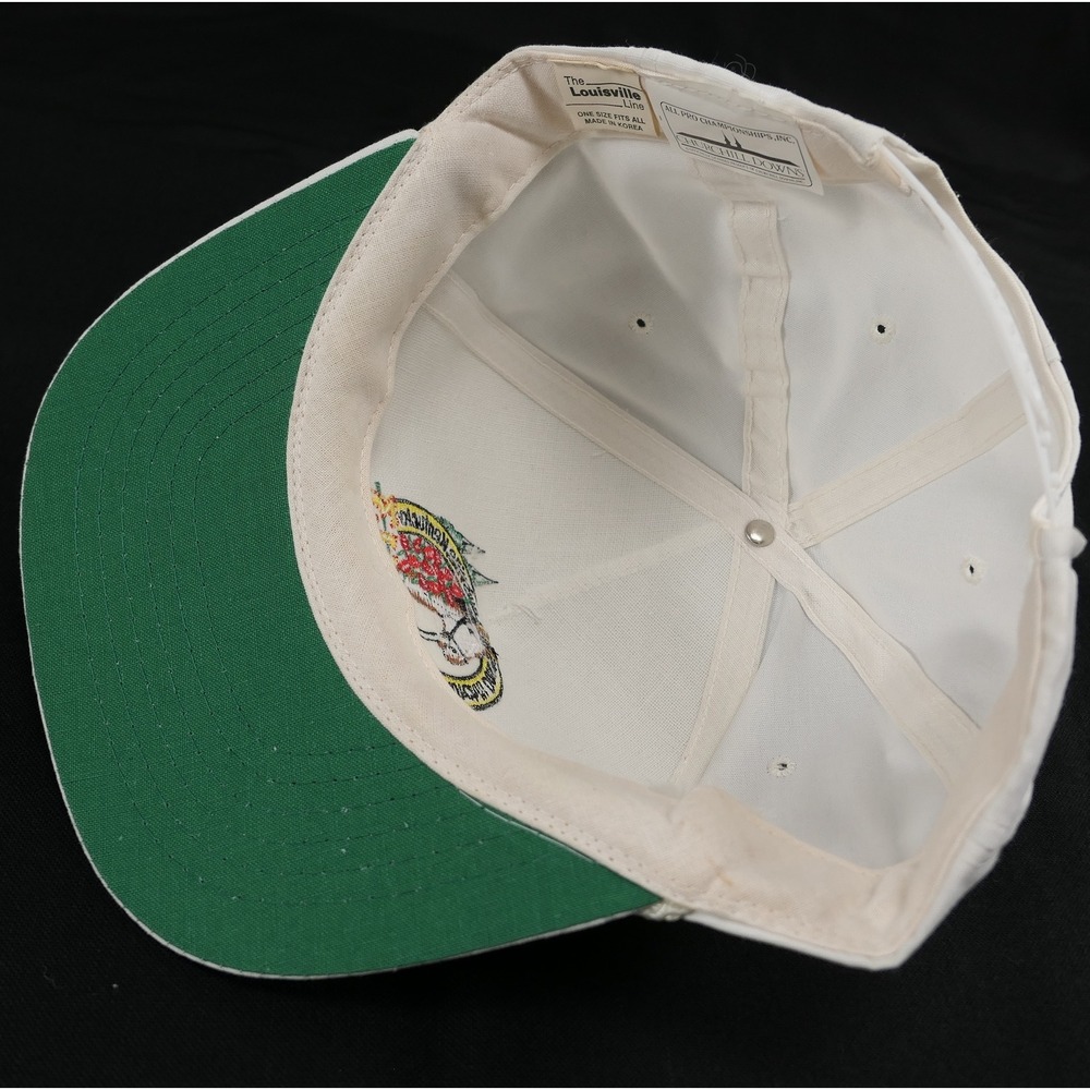 Vintage 1987 Kentucky Derby 113 Churchill Downs Rope Snapback Hat Alysheba RARE - Picture 6 of 7